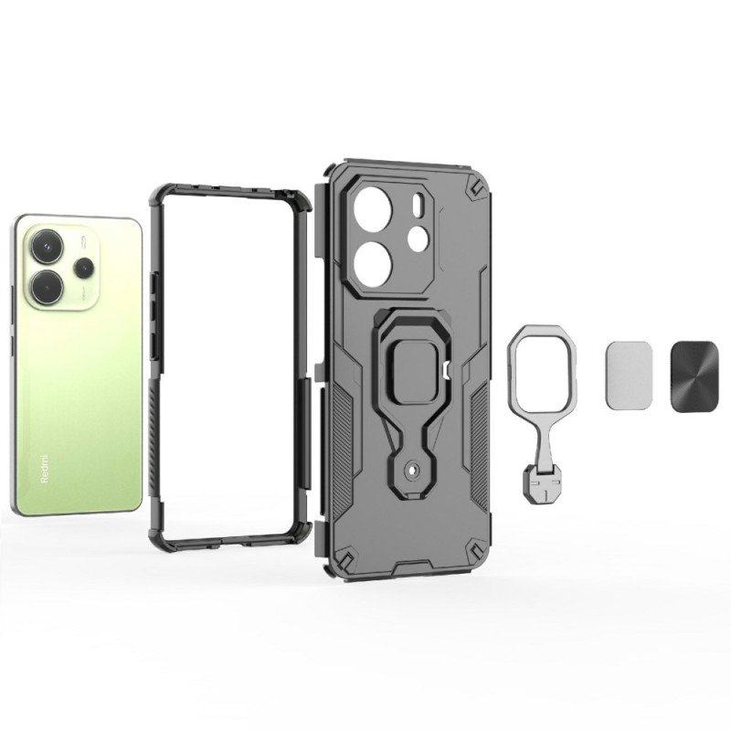 Skal Xiaomi Redmi Note 14 4g Ultratålig Med Roterande Stativ