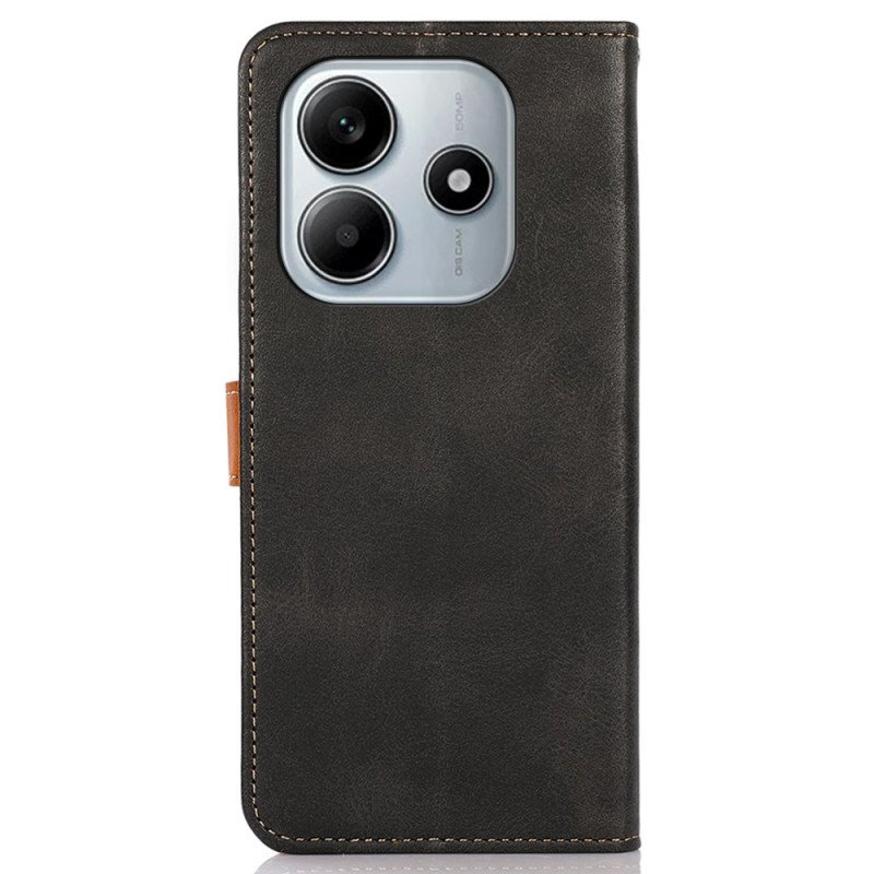 Skyddsfodral Xiaomi Redmi Note 14 4g Guldspänne Khazneh