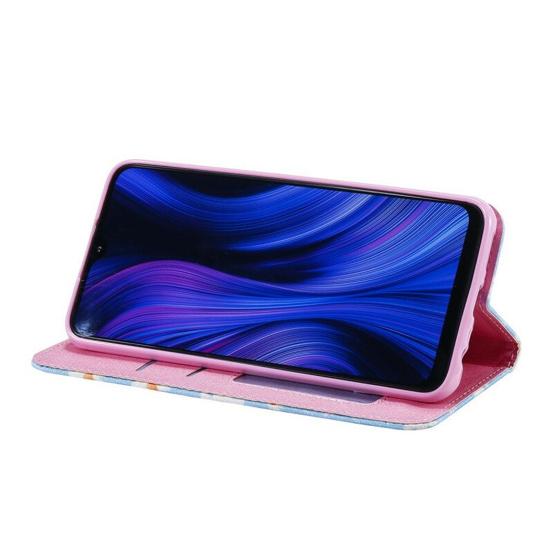 Folio-fodral Xiaomi Redmi 9 Läderfodral Prästkragar