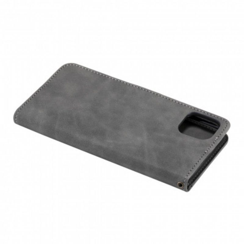Folio-fodral Samsung Galaxy A22 5G Skin-feel Wave