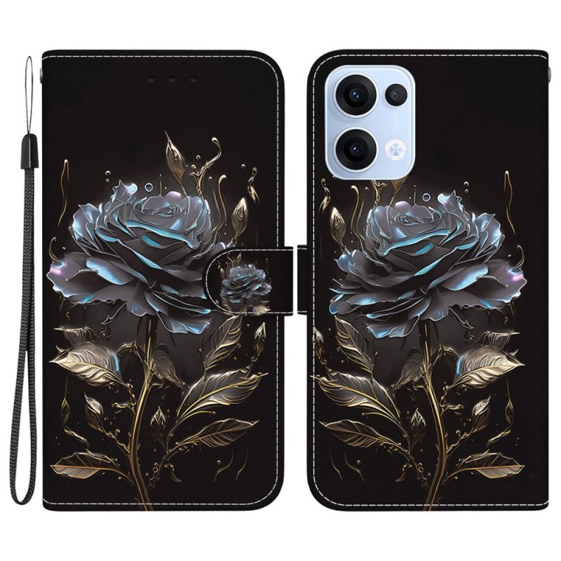 Fodral Oppo Reno 13 5g Svart Ros