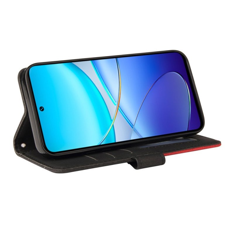 Fodral För Vivo V40 Se 5g Tvåfärgad Krusning