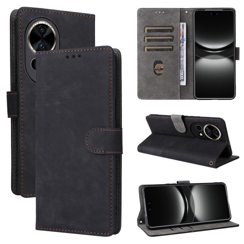 Fodral Huawei Nova 13 Rfid-plånbok Med Mockaeffekt