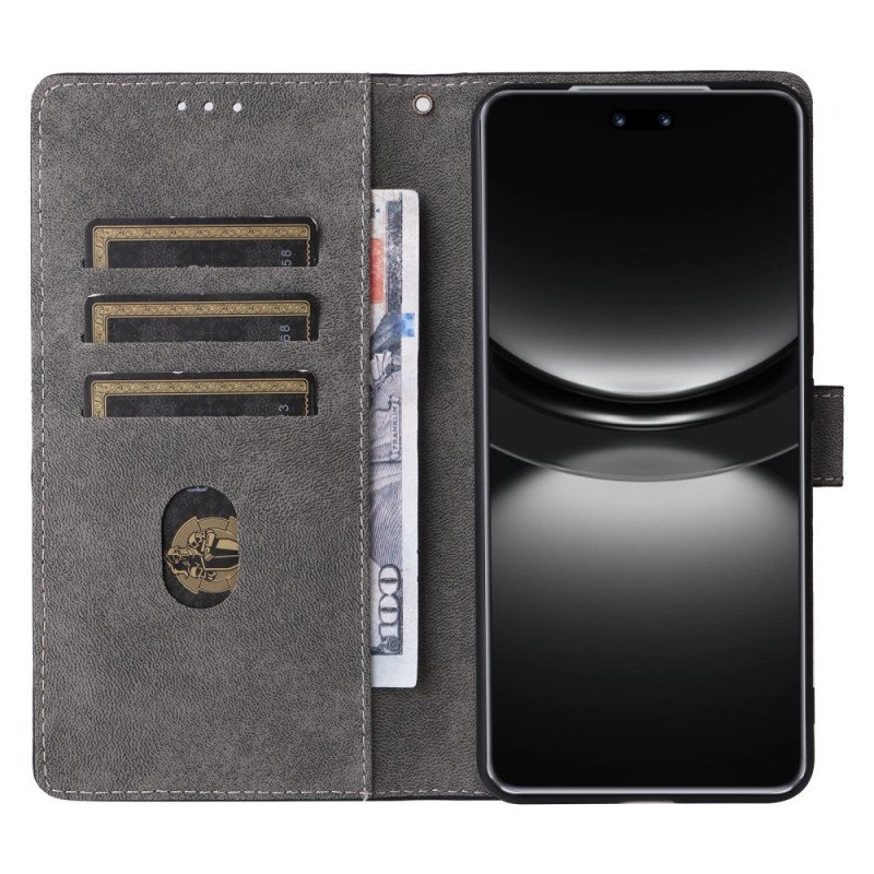 Fodral Huawei Nova 13 Rfid-plånbok Med Mockaeffekt