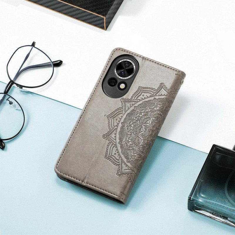 Läderskal Fodral Huawei Nova 13 Solmandala