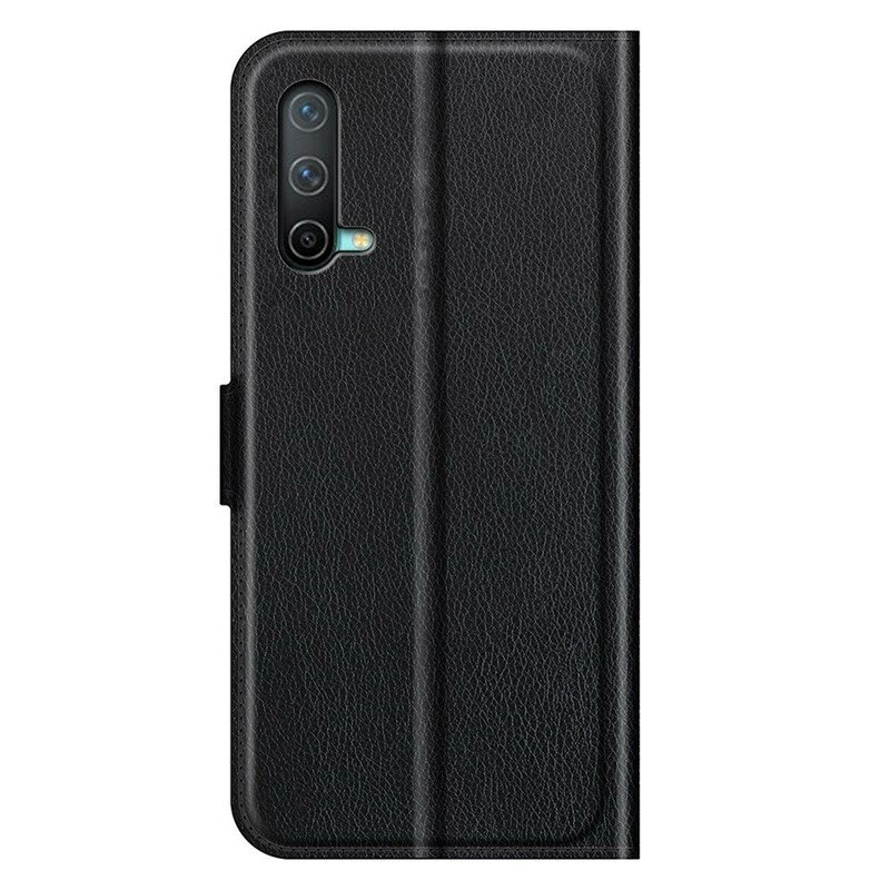 Fodral OnePlus Nord CE 5G Klassisk Litchieffekt