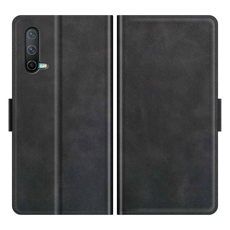 Folio-fodral OnePlus Nord CE 5G Läderfodral Klassisk Dubbel Klaff