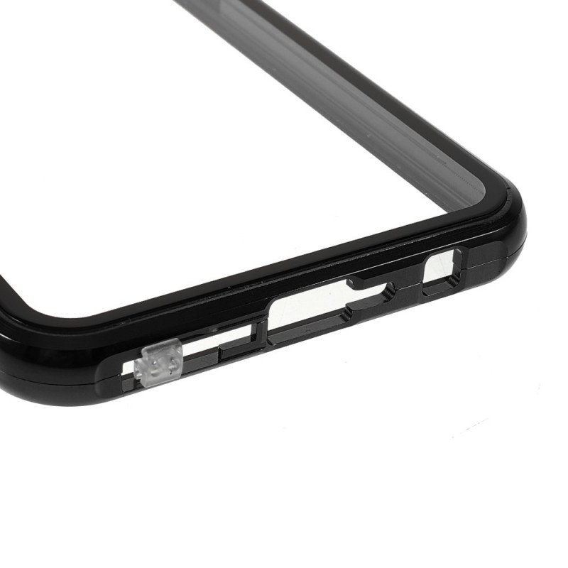 Skal OnePlus Nord CE 5G Två Sidor Magnetiskt Härdat Glas Och Metall