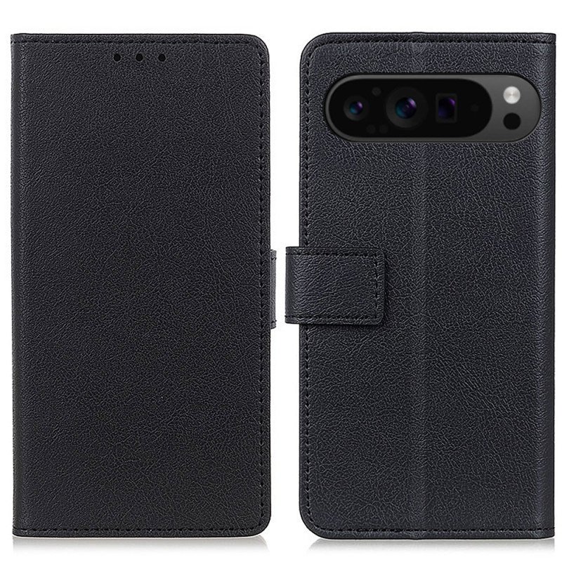 Läderfodral Google Pixel 9 Pro Xl Telefonfodral Klassisk