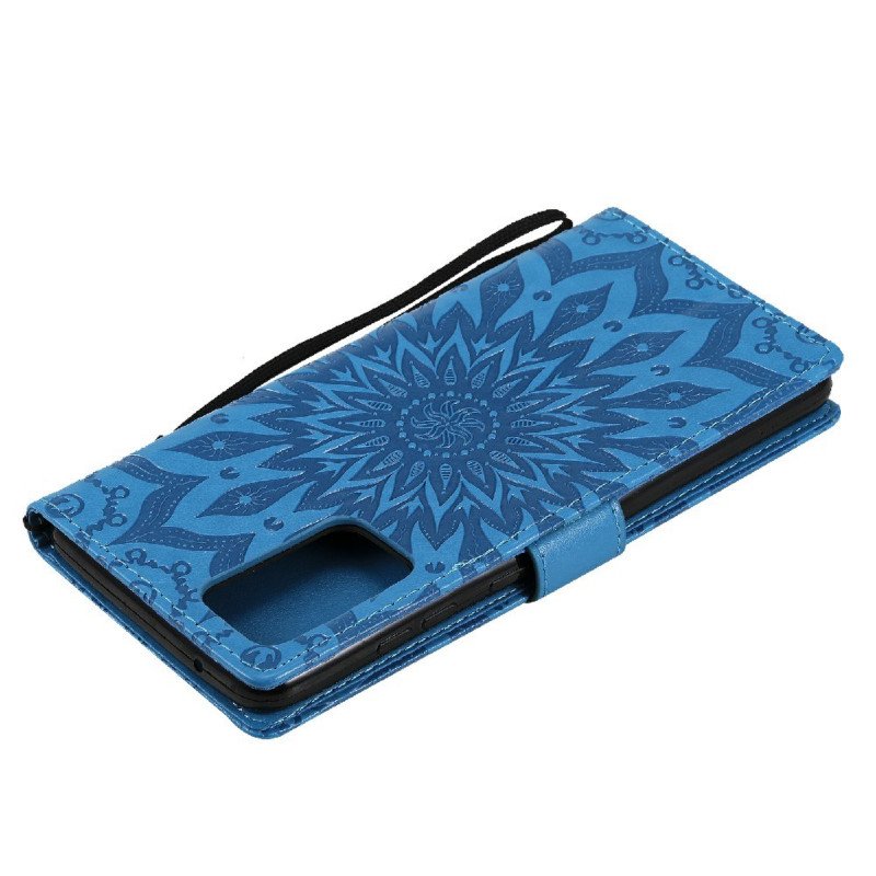 Fodral Samsung Galaxy A72 4G / A72 5G Solblomma