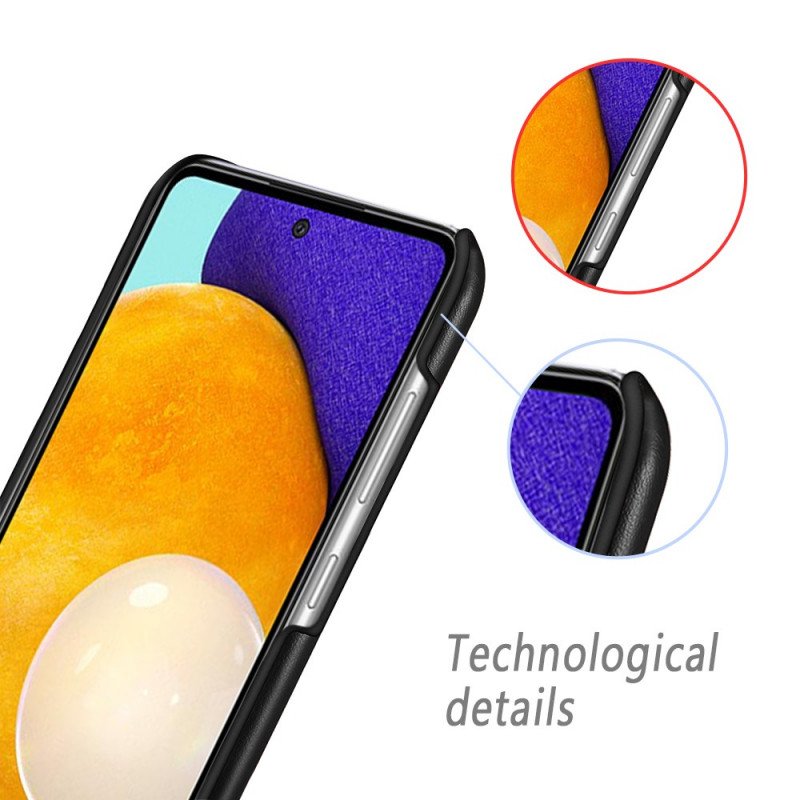 Skal Samsung Galaxy A72 4G / A72 5G Ksq Lädereffekt
