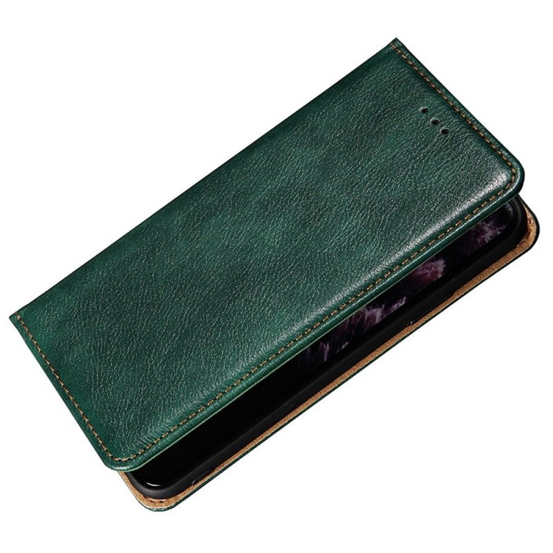 Folio-fodral Samsung Galaxy M53 5G Läderfodral Retro Konstläder