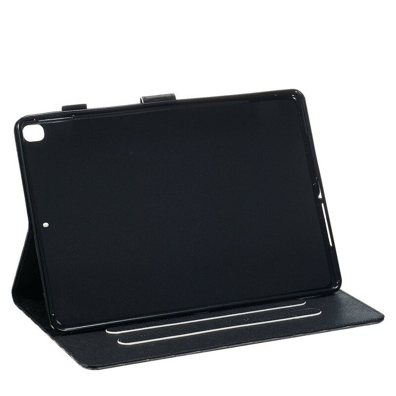 Folio-fodral iPad 10.2" (2020) (2019) Blommor