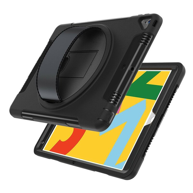 Skal iPad 10.2" (2020) (2019) Ultraresistent Med Rem Och Stöd