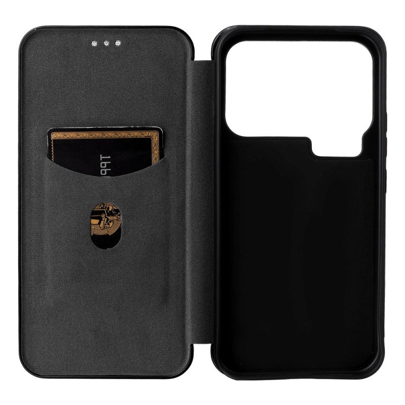 Folio-fodral Xiaomi 17 Pro Max Kolfiber