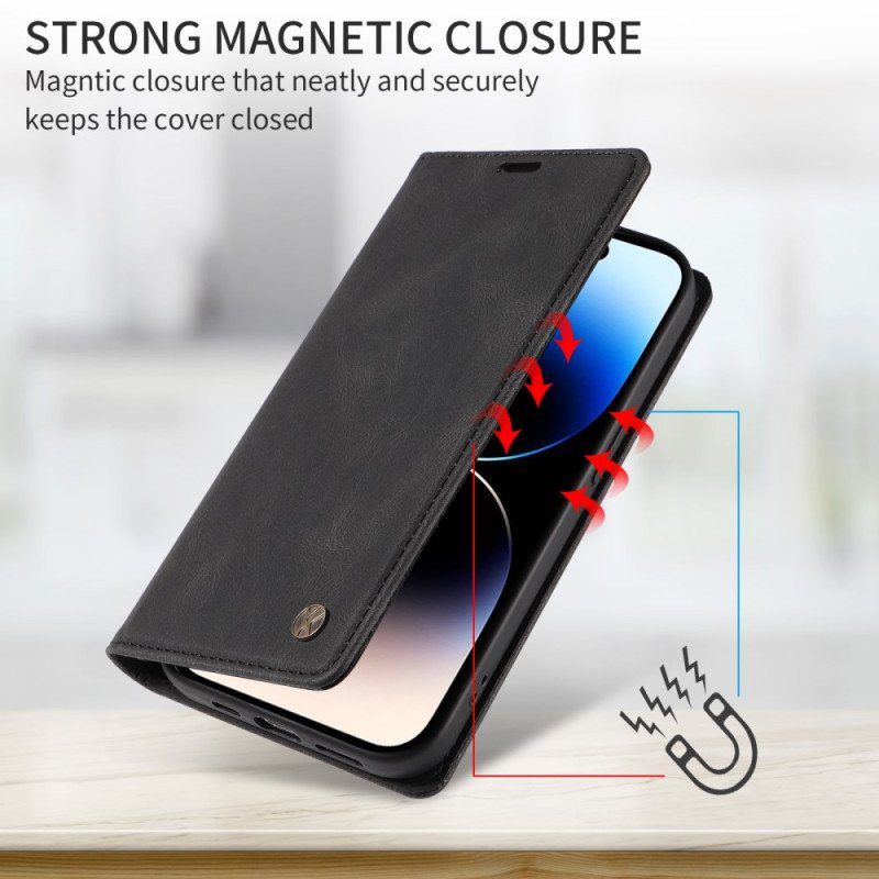 Folio-fodral Xiaomi 17 Pro Max Yikatu Mockaeffekt
