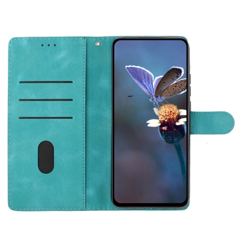 Läderfodral Xiaomi 17 Pro Max Telefonfodral Fjärils- Och Blommönster