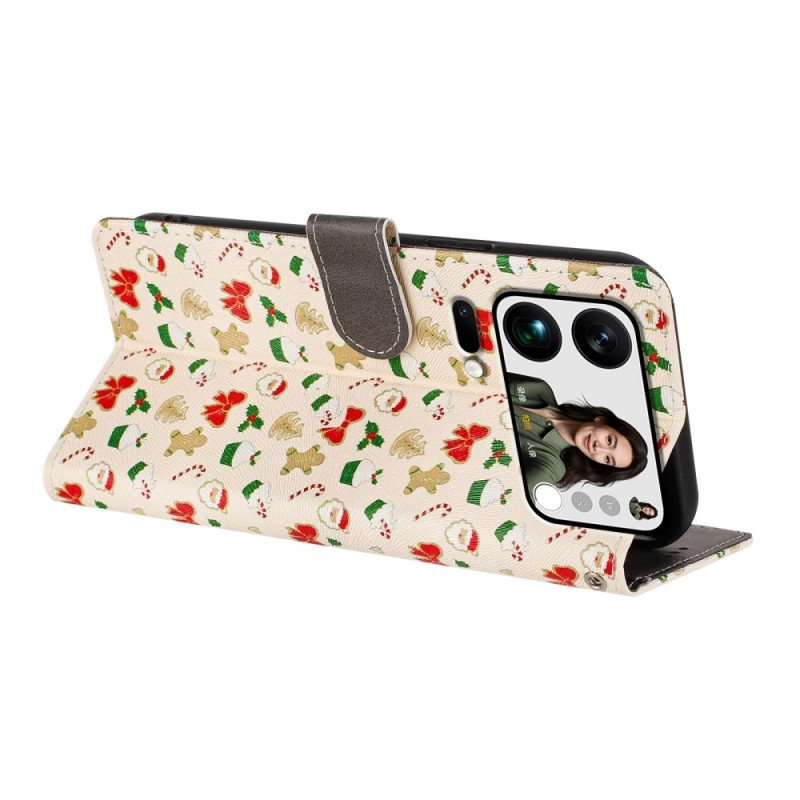 Läderskal Fodral Xiaomi 17 Pro Max Jul