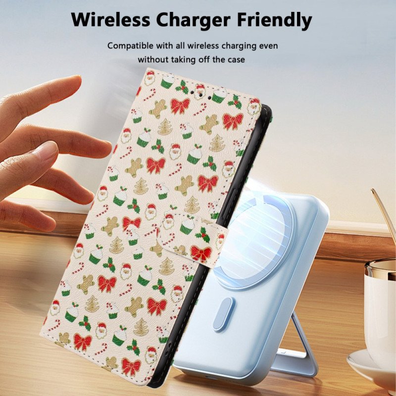 Läderskal Fodral Xiaomi 17 Pro Max Jul