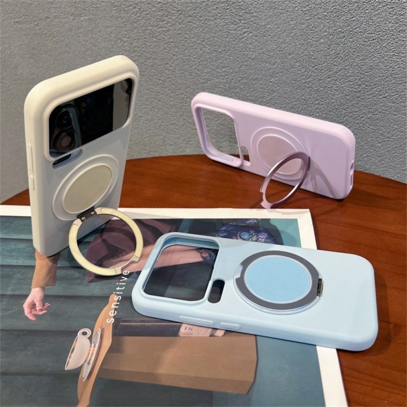 Skal För Xiaomi 17 Pro Max Magnetisk Med Roterande Stativ