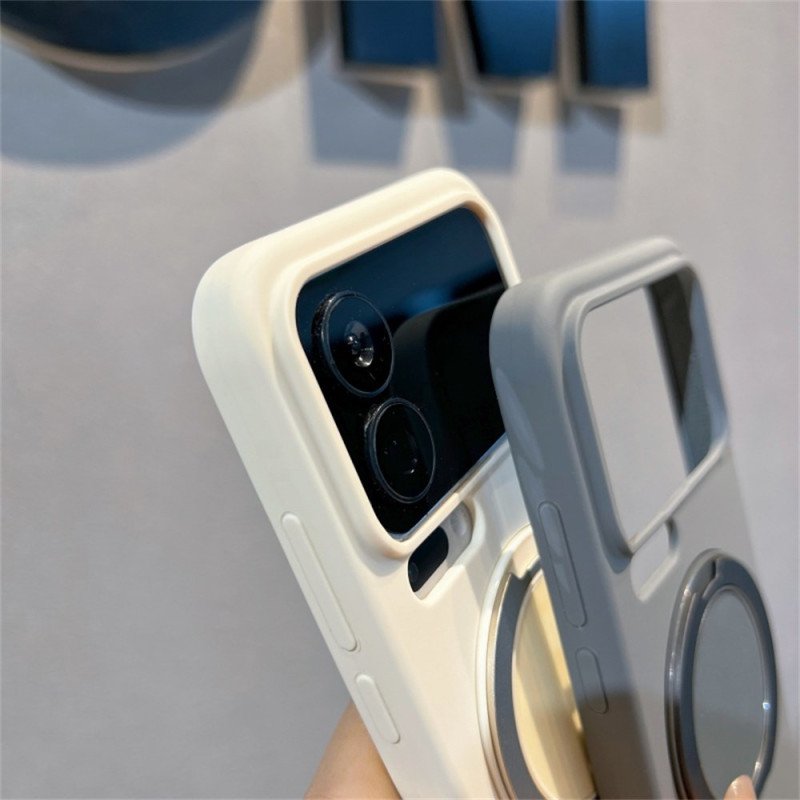 Skal För Xiaomi 17 Pro Max Magnetisk Med Roterande Stativ