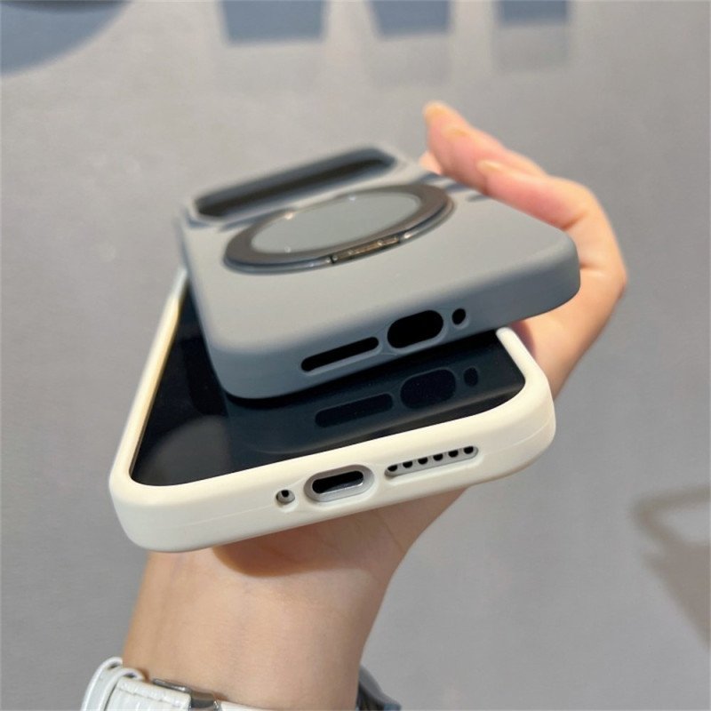 Skal För Xiaomi 17 Pro Max Magnetisk Med Roterande Stativ