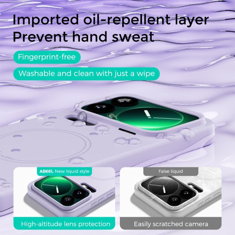 Skal Xiaomi 17 Pro Max Flytande Silikondesign