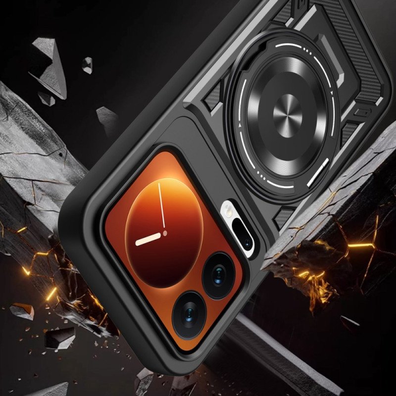 Skal Xiaomi 17 Pro Max Magnetisk Med Roterande Stativ