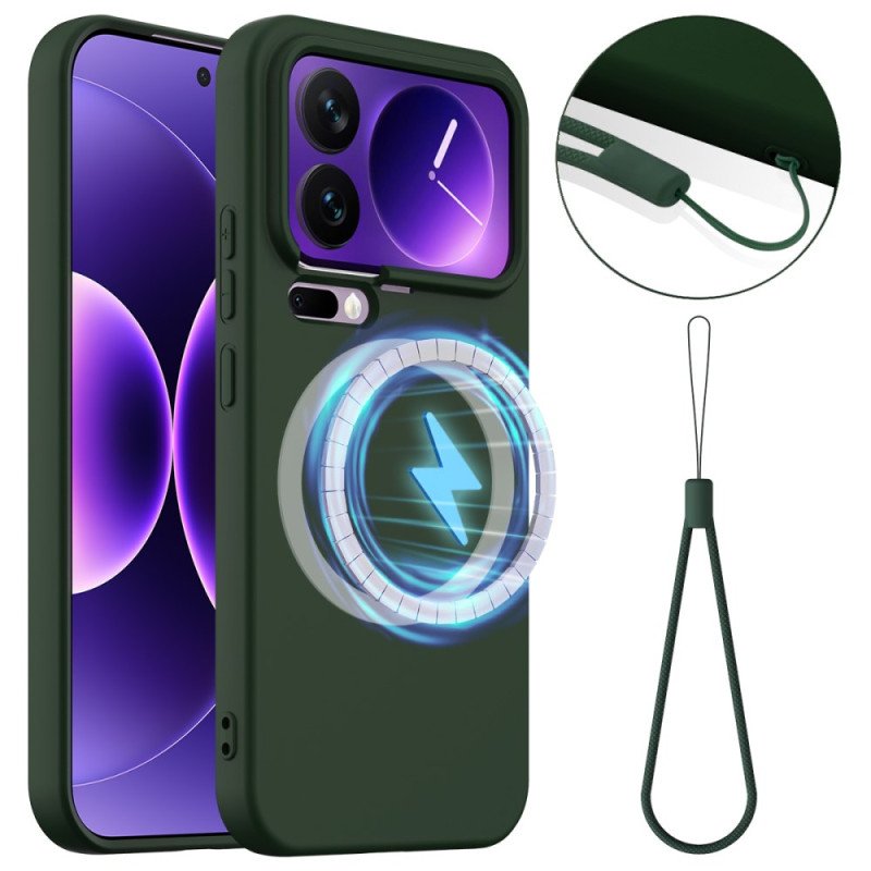 Skal Xiaomi 17 Pro Max Magnetisk Silikon Och Rem