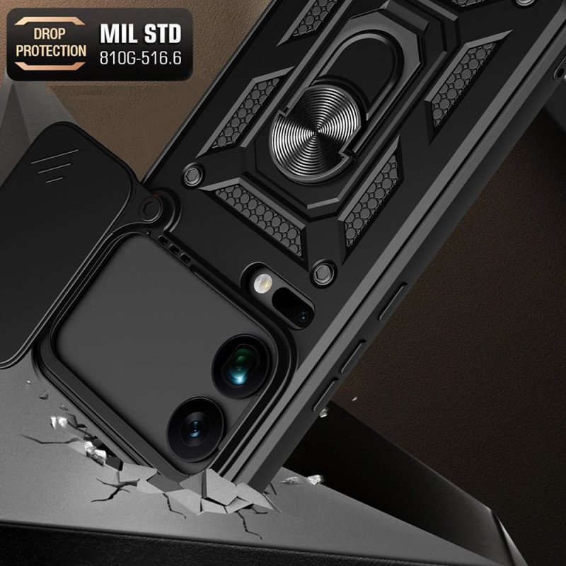 Skal Xiaomi 17 Pro Max Skjutbart Kameraskydd Och Stativ