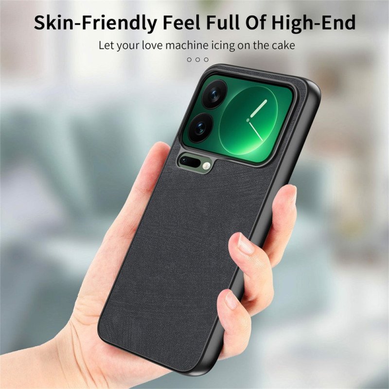 Skal Xiaomi 17 Pro Max Telefonfodral Stötsäker Tunn Lädereffekt