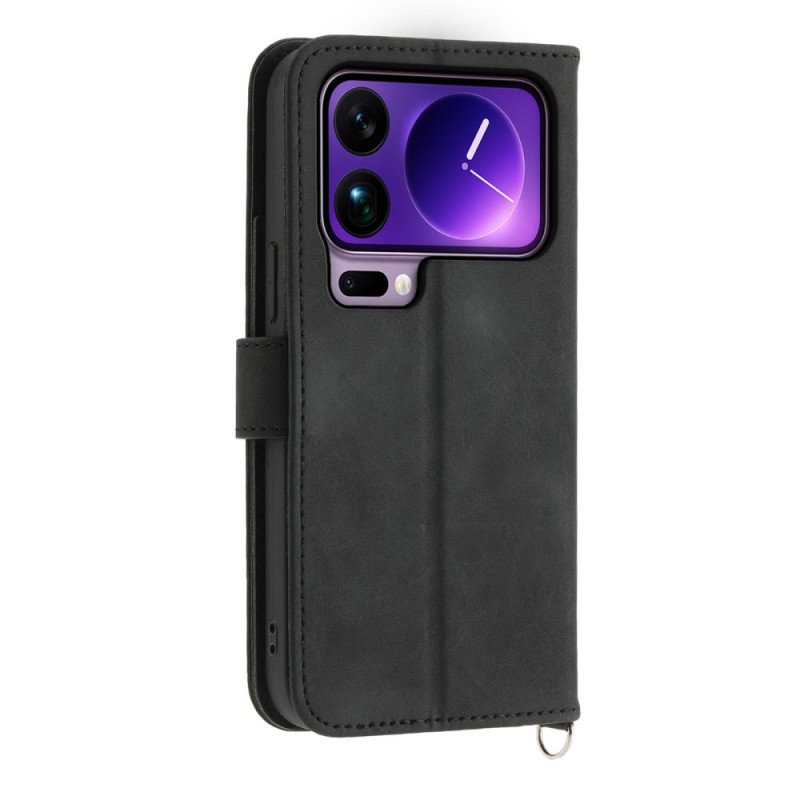 Skyddsfodral Xiaomi 17 Pro Max Spets Med Rem Och Axelrem