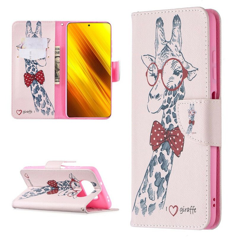 Fodral Poco X3 / X3 Pro / X3 NFC Brainy Giraff