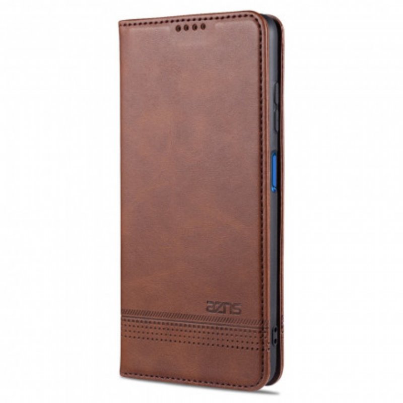 Folio-fodral Poco X3 / X3 Pro / X3 NFC Läderfodral Azns Läder Styling