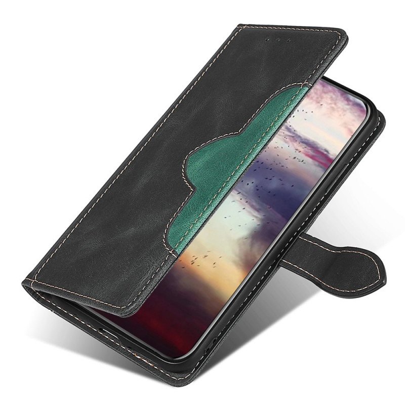 Fodral Xiaomi Redmi Note 11 Pro Plus 5G Faux Läder Bicolor Snygg