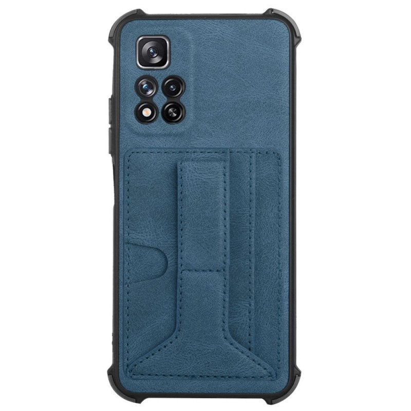 Skal Xiaomi Redmi Note 11 Pro Plus 5G Läderställ & Korthållare