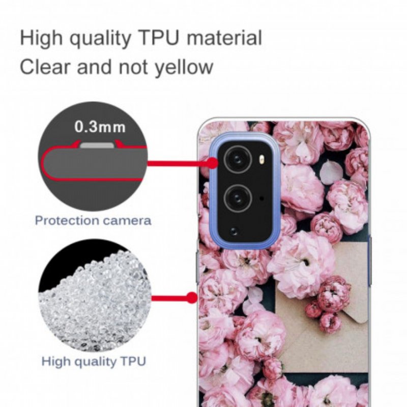 Mobilskal OnePlus 9 Pro Intensiva Blommor
