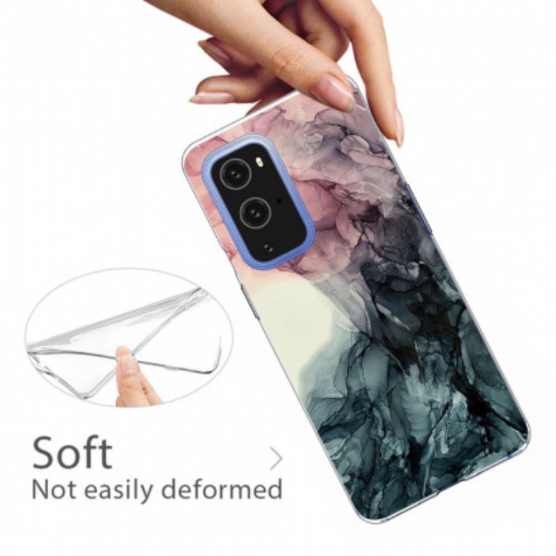 Skal OnePlus 9 Pro Färgad Marmor
