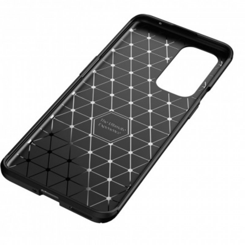 Skal OnePlus 9 Pro Flexibel Kolfiberstruktur