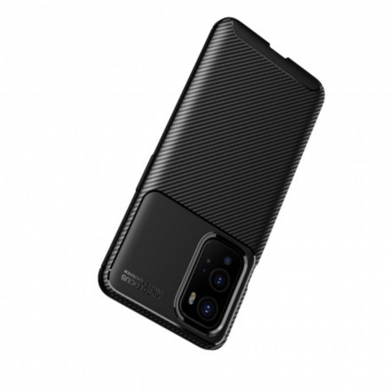 Skal OnePlus 9 Pro Flexibel Kolfiberstruktur