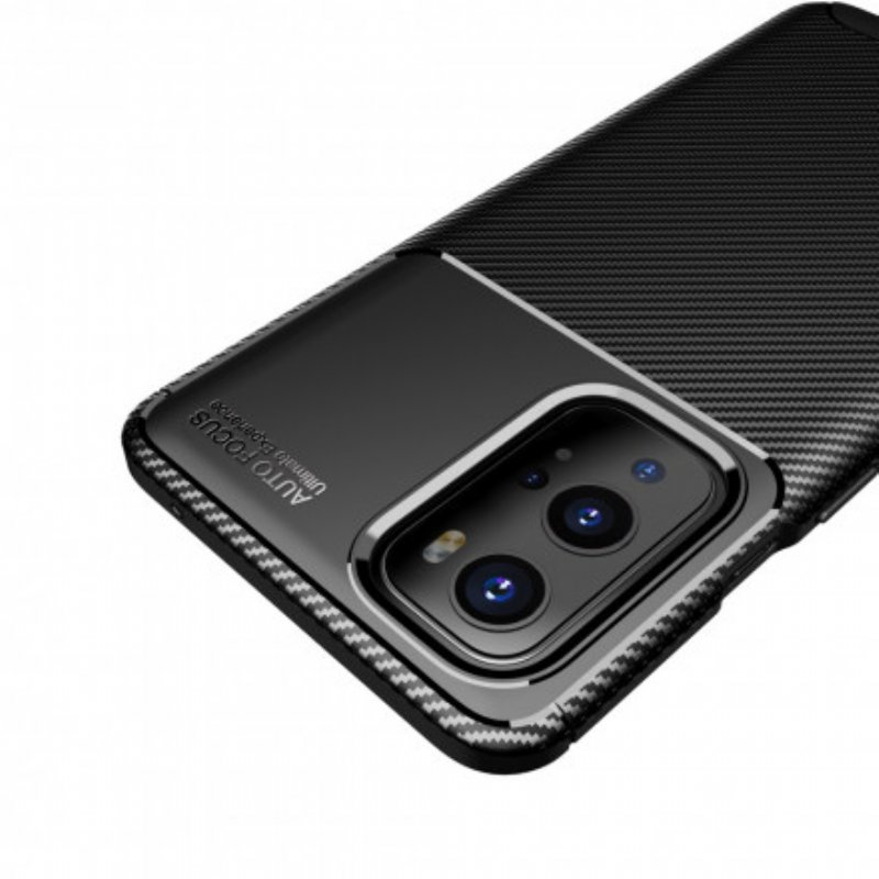 Skal OnePlus 9 Pro Flexibel Kolfiberstruktur