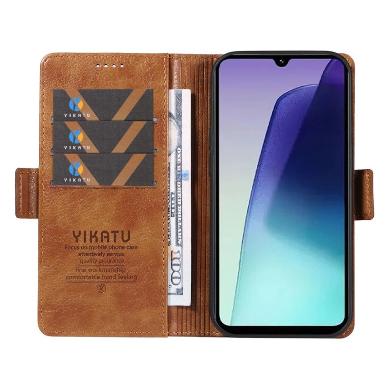 Fodral För Poco C75 Dubbelspänne Yikatu