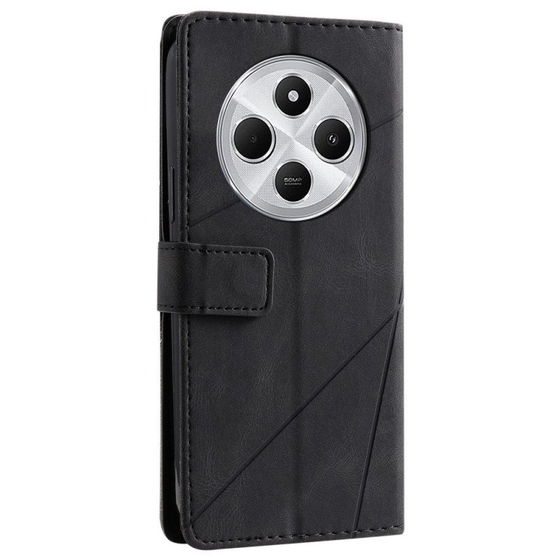 Fodral Poco C75 Geometriskt Mönster Med Rem