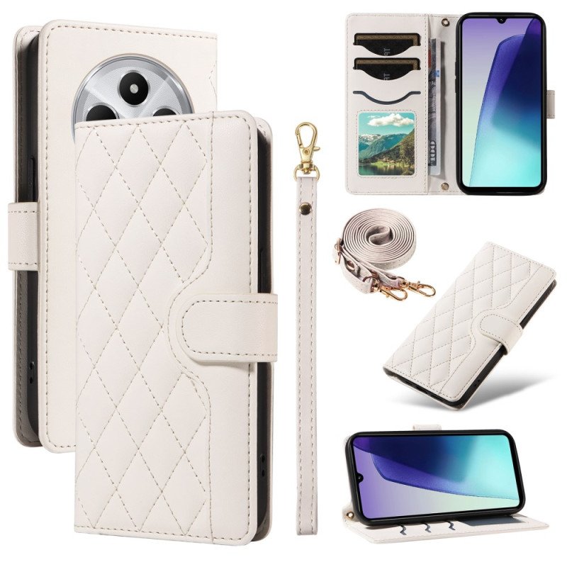 Fodral Poco C75 Quiltad Med Axelrem Och Armband