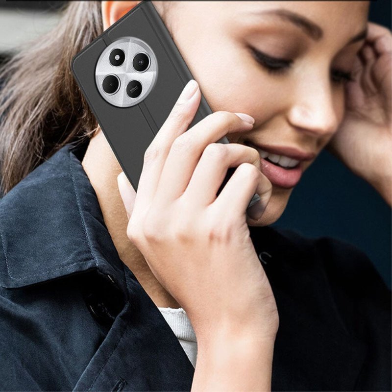 Folio-fodral För Poco C75 Korthållare Och Stativ