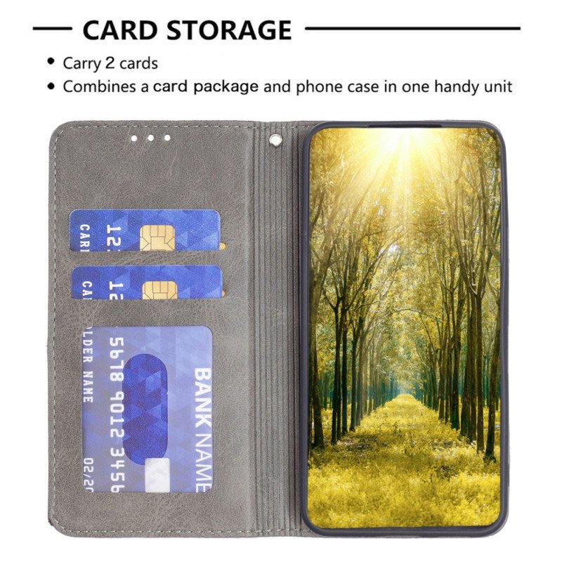 Folio-fodral Poco C75 Geometrisk Binfen-färg