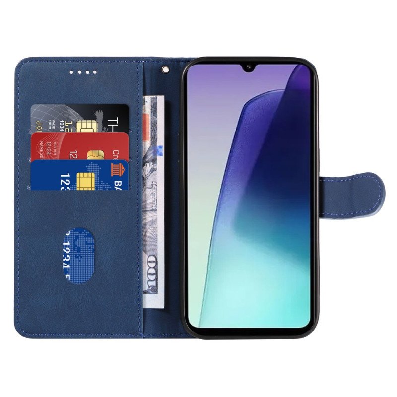 Läderskal Fodral Poco C75 Linjer