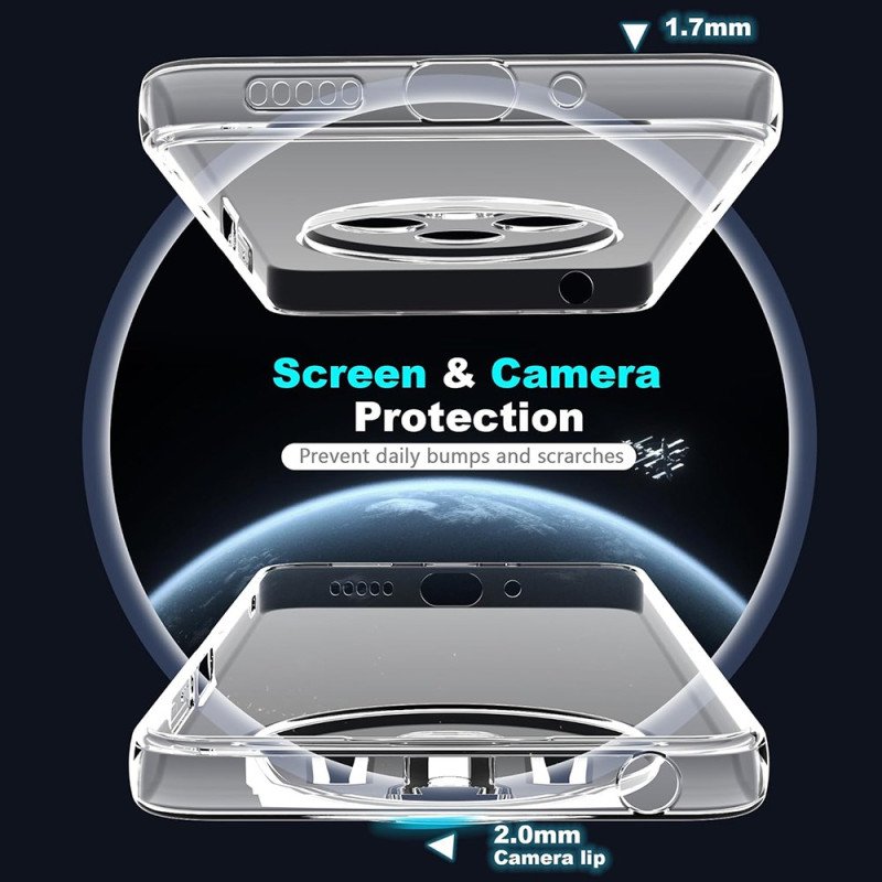 Skal Poco C75 Anti-fingeravtrycks Transparent