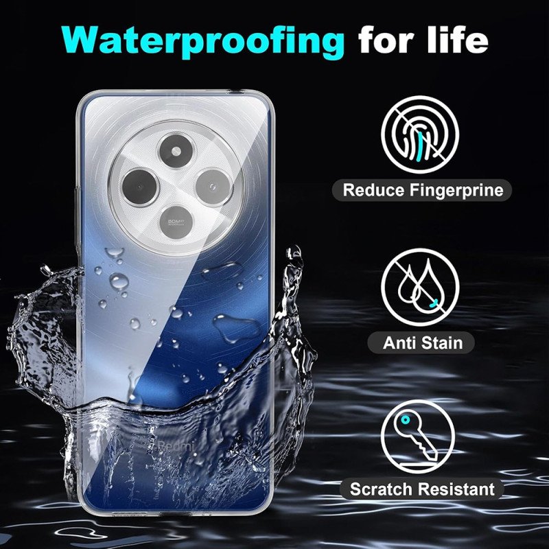 Skal Poco C75 Anti-fingeravtrycks Transparent