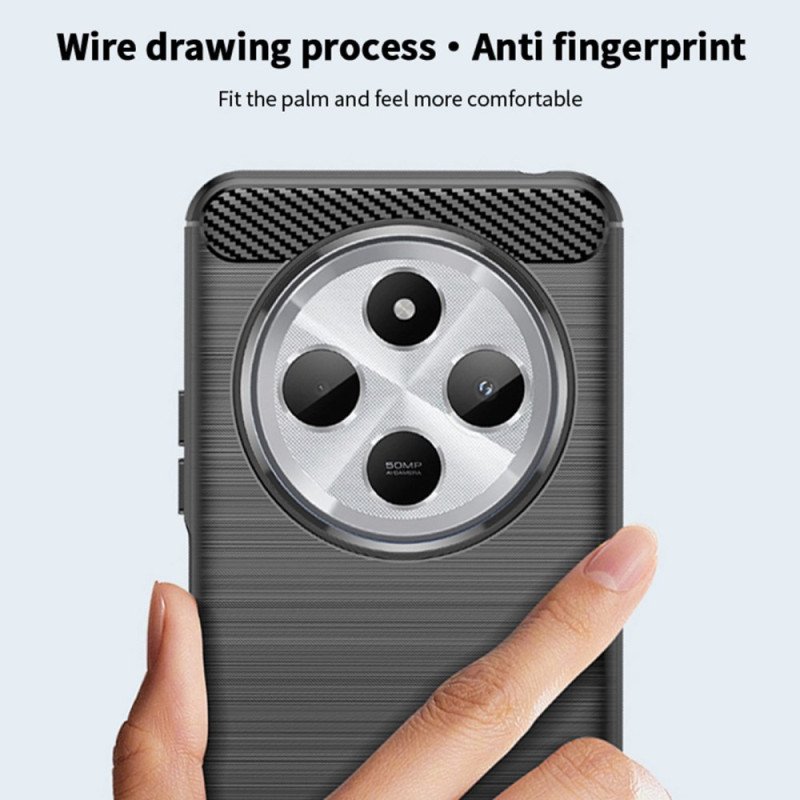 Skal Poco C75 Borstad Kolfiber Mofi